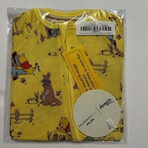 Little Sleepies Yellow Winnie the Pooh Footies